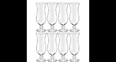 Royal Leerdam Cocktailglaszen Hawaii - 8x stuks - glas - 440 ml