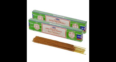 Satya Nag Champa wierrook stokjes Patchouli geur - 30x