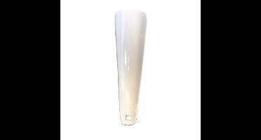 Schoenlepel kunststof - wit - 15 cm - Schoen instaphulp