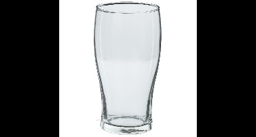 Secret de Gourmet Bierglazen groot - 4x stuks - transparant - 570 ml