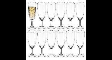Secret de Gourmet Champagne glazen Conical - 72x - prosecco - 150 ml