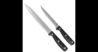 Secret de Gourmet keuken/snijmes Essential - set van 2x stuks