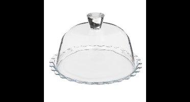 Secret de gourmet Taart presenteer stolp - decoratie glas - 26 cm