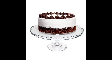 Secret de Gourmet Taartplateau Renaissance - glas - 12 x 32 cm