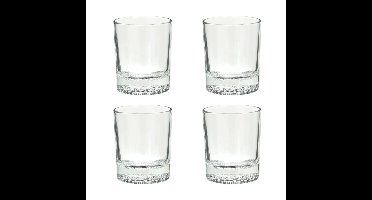 Secret de Gourmet - Whisky glazen - 4x - transparant - 300 ml