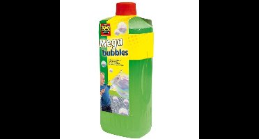 SES Mega Bubble bellenblaas navulling - 2x - fles - 750 ml