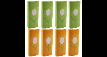 Set Radiatorbak waterverdampers 8 stuks - porselein - 20 x 8 cm