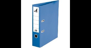 Set van 8x stuks ringmappen/ordners blauw A4 75 mm