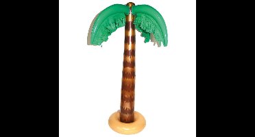 Smiffys Opblaasbare palmboom - 90 cm - opblaas palm - hawaii/tropisch