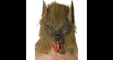 Smiffys Wolf verkleed masker - volwassenen - rubber - weerwolf