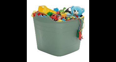 Storage solutions speelgoedmand - salie groen - 25 l - kunststof