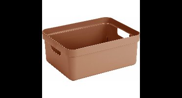 Sunware opbergbox Sigma - kunststof - 24L - terra
