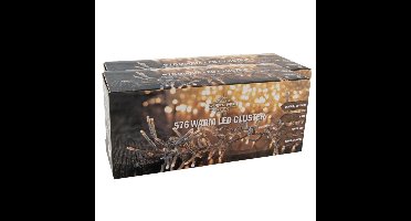 Svenska Living 2x stuks clusterverlichting 576 lampjes 350 cm