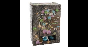 Svenska Living kerstballen lichtsnoer - kerstverlichting - 120 cm