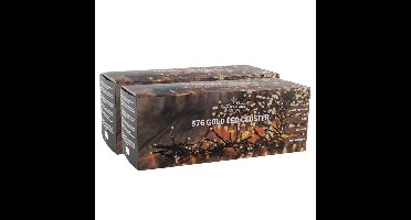 Svenska Living Kerstverlichting - 2x - 576 lampjes - goud - 350 cm