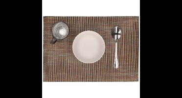 Svenska living Placemats - 6x stuks - polyester - 45 x 30 cm