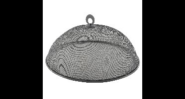 Svenska Living Vliegenkap/voedselkap tegen insecten - RVS - Zilver- Dia 35 x H16 cm