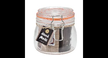 Svenska Living Voorraadpot/bewaarpot - 500 ml - glas - met beugelsluiting