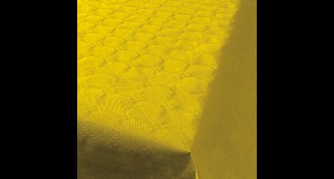 Tafelkleed op rol - papier - 800 x 120 cm - geel - Lange tafels