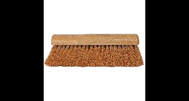 Talen Tools bezemkop - binnenbezem - bruin - FSC hout - 30 cm