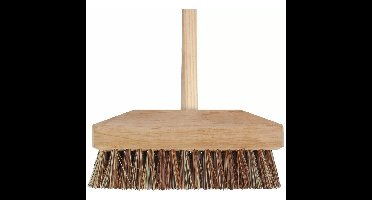 Talen Tools Buitenbezem/schrobborstel hard - FSC hout - 22 x 130 cm