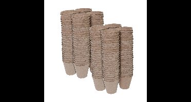 Talen Tools Stekpotje / kweekpot - 192x stuks - 6 cm - turfpotjes