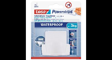 Tesa Powerstrips duohaak - waterproof - Verwijderbare haken