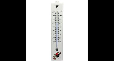 Thermometer buiten wit 32 cm