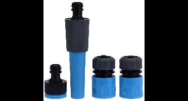 Tuinslang sproeier verbinding set 4-delig