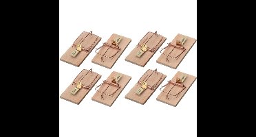 Ubbink Muizenval - 8x stuks - muizenklemmen - 10 cm