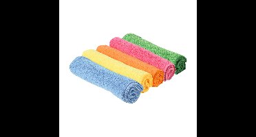 Ultra Clean microvezel huishoud - schoonmaakdoekjes - 5x stuks