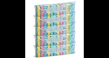 Ultra Clean Schuursponsjes - 120x - gekleurd - afwas sponzen