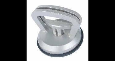 Vacuumheffer glasdrager - kunststof - max 35 kilo - diameter 11,5 cm