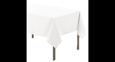 Wicotex Tafelkleed - wit - 140 x 240 cm - stof - tafellaken