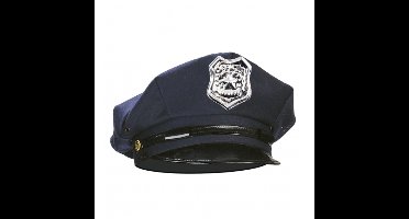 Widmann Politiepet - politieagent - volwassenen - Carnaval/thema feest