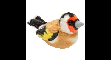 Wild Republic Knuffel vogel met geluid pluche 13 cm