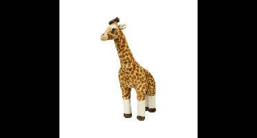 Wild Republic Pluche giraf knuffel - staand - 63 cm