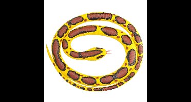 Wild Republic Python slang - Rubberen Slang - 117 cm - enge dieren