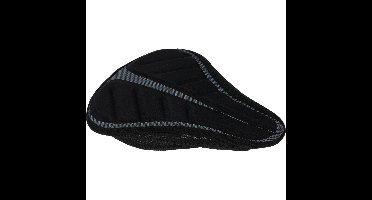 XQMax Zadelhoes gel - universeel - comfort - zwart - zadeldek