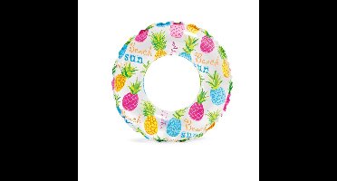 Zwemband met gekleurde ananas print 51 cm