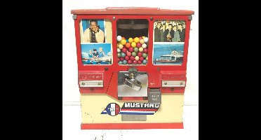 Brabo Premier Kauwgom En Kaarten Automaat - 1950's - Origineel