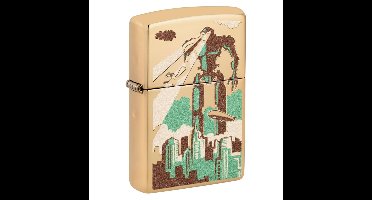 Zippo Aansteker Robot In Stad