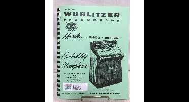 Wurlitzer 2400(S), 2404(S) And 2410(S) Jukebox Service Manual