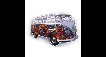 Klok Volkswagen T1 Bus Classic Flower