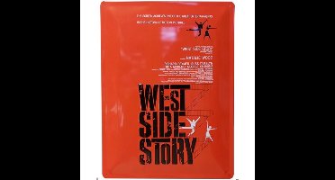 West Side Story Metalen Bord - 30 x 40 cm