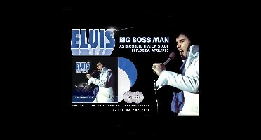 Elvis Presley - Big Boss Man - Florida, April 1975 (Blauw Vinyl) 2- plus 2 Bonus CD's (LP)