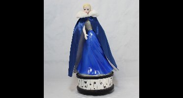 Barbie Porseleinen Beeldje En Muziekdoosje Midnight Blue 1965 23 cm