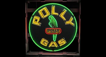 Polly Gas Neon Verlichting XL 100 x 100 cm - Groen, Geel en Rood | 20% korting