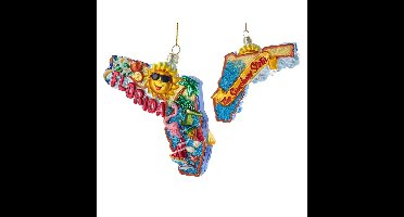 Kurt S. Adler Florida Cityscape Glazen Kersthanger | 20% korting