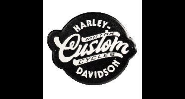 Harley-Davidson Metalen Bord - Custom Motorcycles - Met Relief 37 x 30 cm